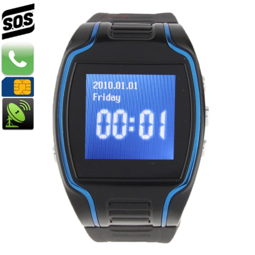 1.2 inch TFT LED Screen GPS Watch Tracker - Click Image to Close